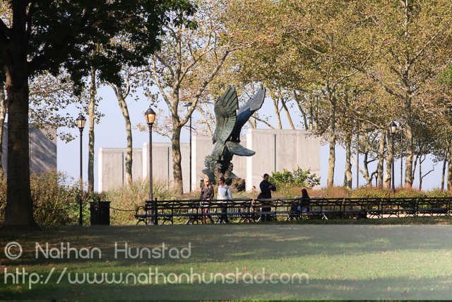 The Eagle Sculpture in Battery Park